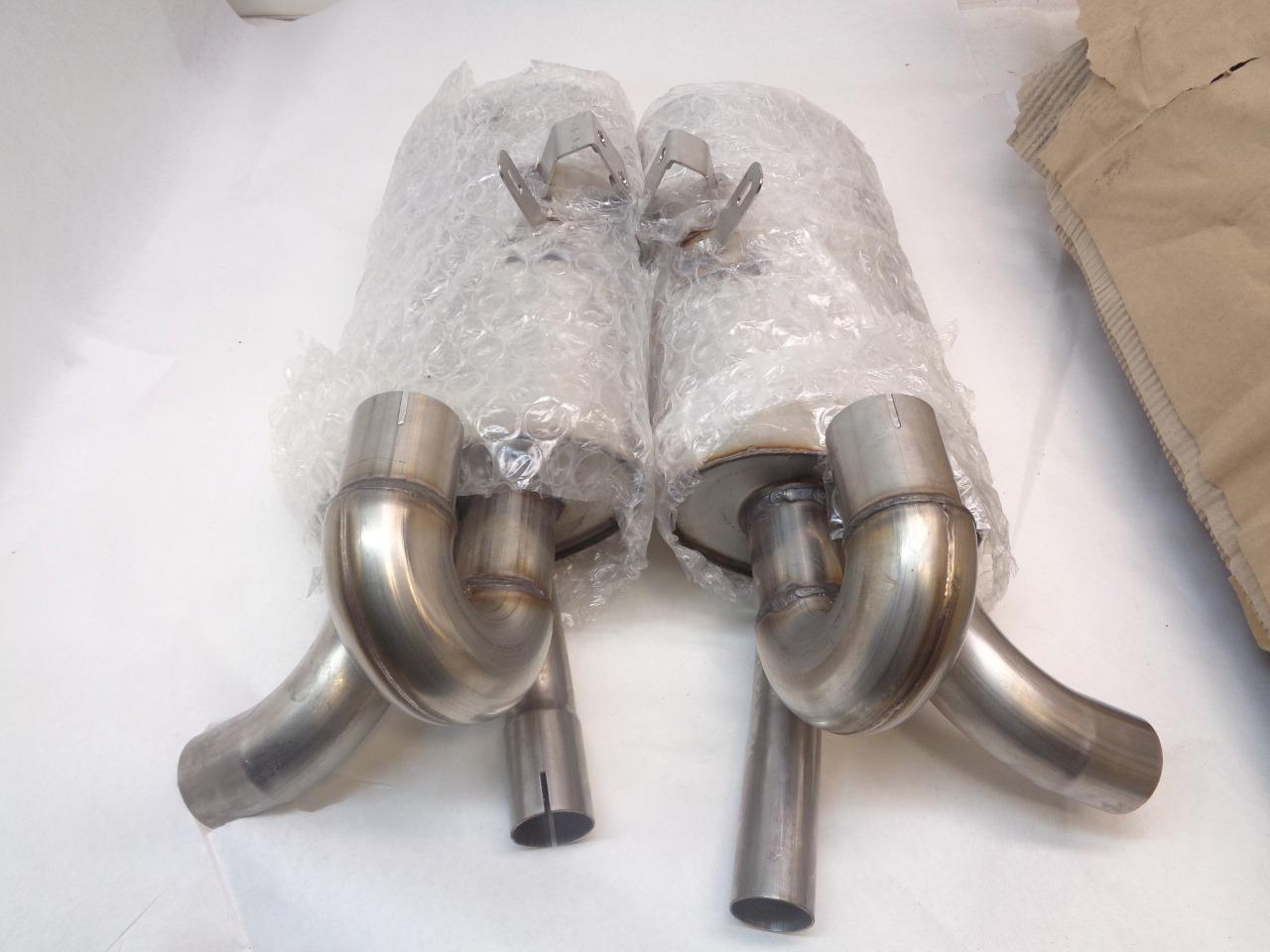 MILLTEK 2005-12 PORSCHE 3.4 GEN2 CAYMAN BOXSTER RESONATED CAT-BACK EXHAUST