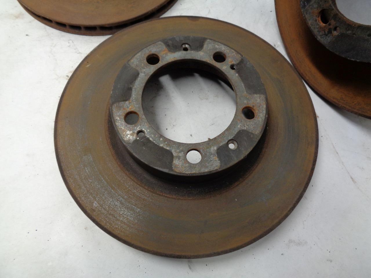 FULL SET USED GENUINE PORSCHE 928 92-95 DISC BRAKE ROTORS 928 351 045 01