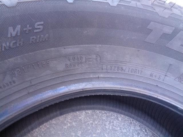 HERCULES TERRA TRAC A/T II ATC BSW 285 70 17 121/118S LRE 10PLY TIRE 09287 SU16