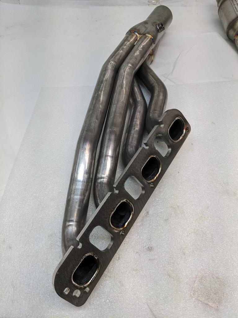 STAINLESS WORKS JEEP1862HCAT 1-7/8" HEADER KIT W/ MID PIPES FOR JEEP NEW B2