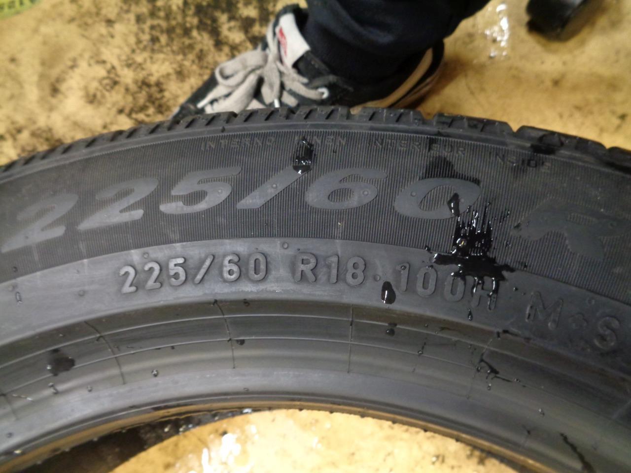 4 PIRELLI SCORPION A/S PLUS 3 P 225 60 18 100H SL TIRES 3917800 CQ2