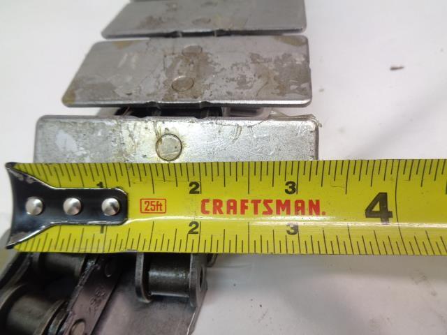 REXNORD 814036313 STRAIGHT RUNNING TABLE TOP CHAIN 10 FEET NEW H2