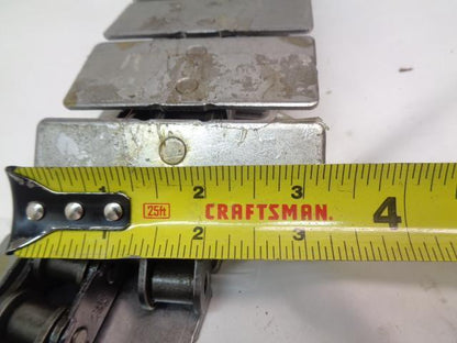 REXNORD 814036313 STRAIGHT RUNNING TABLE TOP CHAIN 10 FEET NEW H2