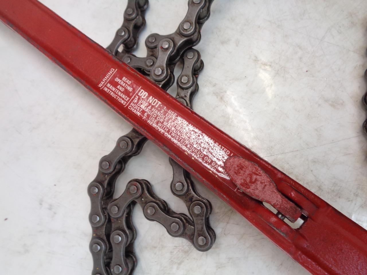 COFFING HOIST 6 TON MALLEABLE IRON ROLLER CHAIN RATCHET LEVER HOIST ZG-A NEW H1
