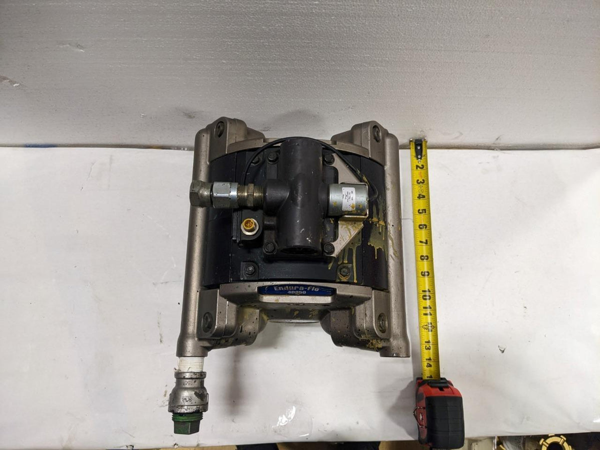 ENDURA-FLO 4:1 AIR OPERATED DIAPHRAGM PUMP 350cc NPT DATATRAK 4D350 BSRG6