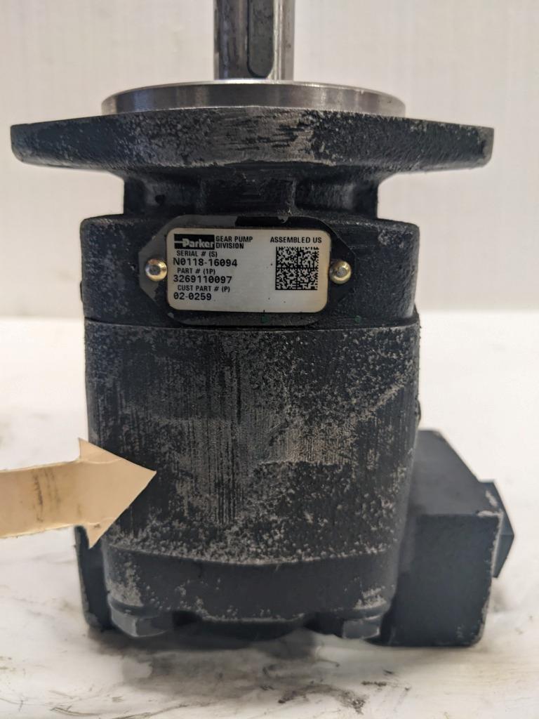 NEW PARKER 3269110097 LIGHT DUTY HYDRAULIC GEAR PUMP BSRG5