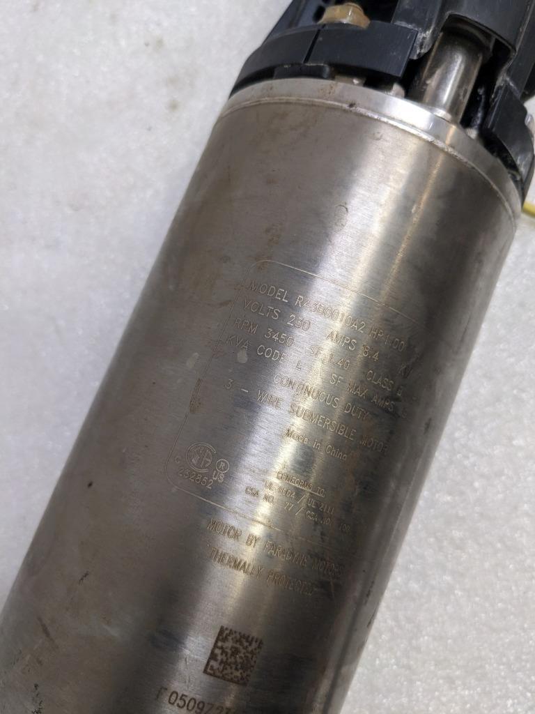 FLOTEC FP3332-11 SUBMERSIBLE WELL PUMP 3-WIRE 230V 60HZ 1PH 1HP 20GPM NEW H2