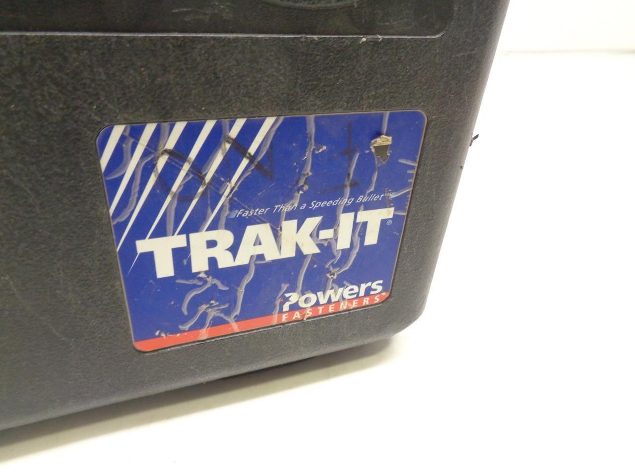 USED RED POWERS TRAK IT GAS NAILER C3 55011 NAILER ONLY BSR35