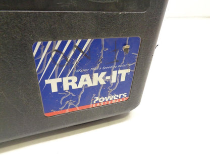 USED RED POWERS TRAK IT GAS NAILER C3 55011 NAILER ONLY BSR35