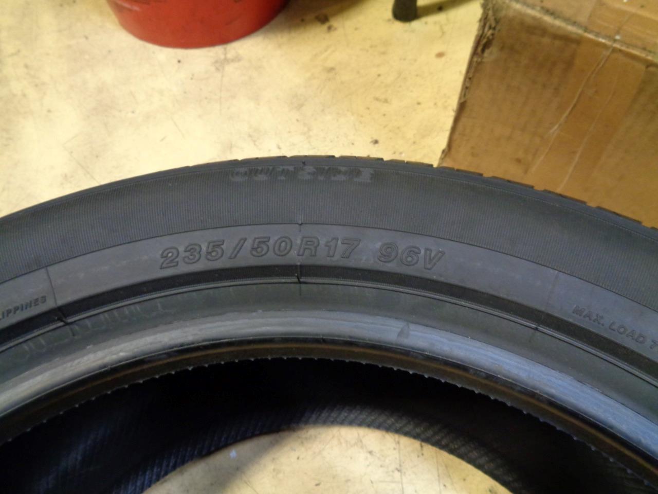 YOKOHAMA AVID ASCEND GT 235 50 17 96V SL ALL SEASON TIRE 32727 CQ1