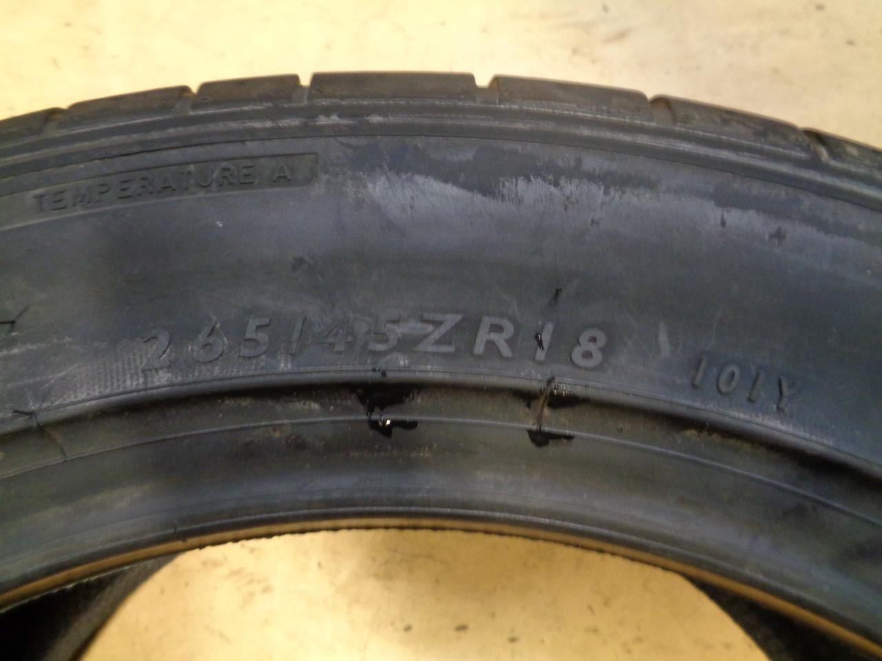 1 NOS TIRE DUNLOP SPORTMAX GT *NO 265 45 18 101Y SL 265023814