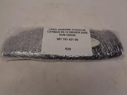 USED GENUINE PORSCHE CAYMAN 05-12 DRIVER SIDE SUN VISOR 987 701 421 00 R20T2