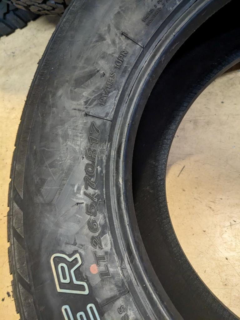 SUMMIT TRAIL CLIMBER HT II OWL LT 265 70 17 121/118S LRE 10PLY TIRE 345780 CQ1