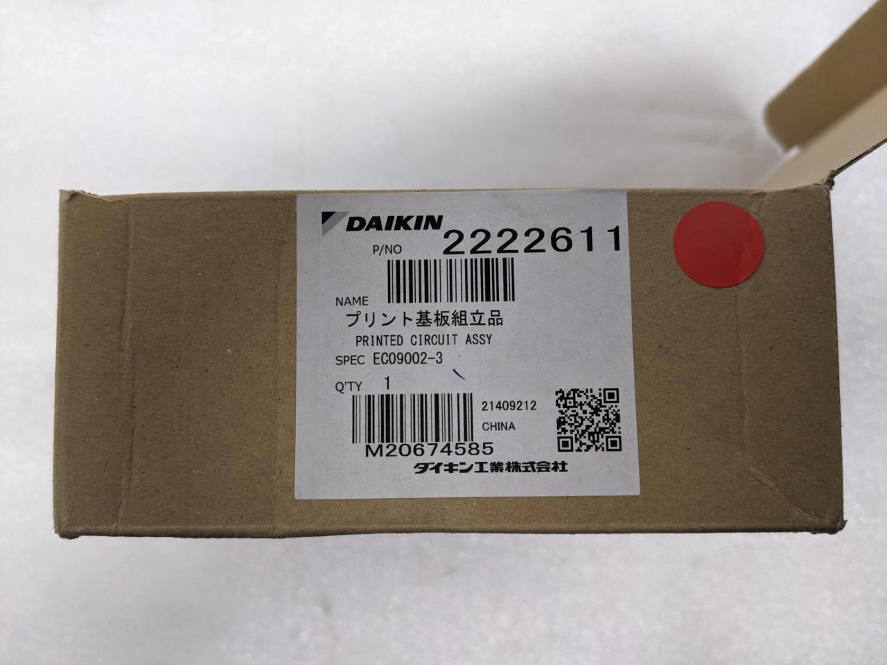 DAIKIN PRINTED CIRCUIT ASSY 2222611 R4