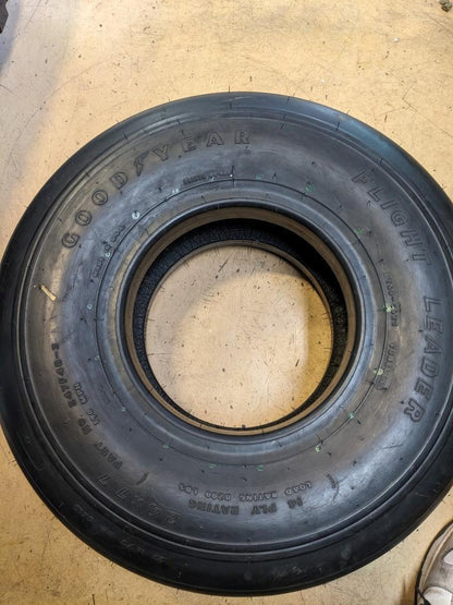 GOODYEARFLIGHT LEADER AIRCRAFT TIRE 24 7.7 14 14PLY 190MPH TIRE 247F48-3 CQ2