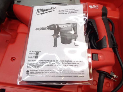 NEW MILWAUKEE 5446-21 1-3/4" 15LBS SDS MAX DEMOLITION HEAVY DUTY HAMMER  BSR35
