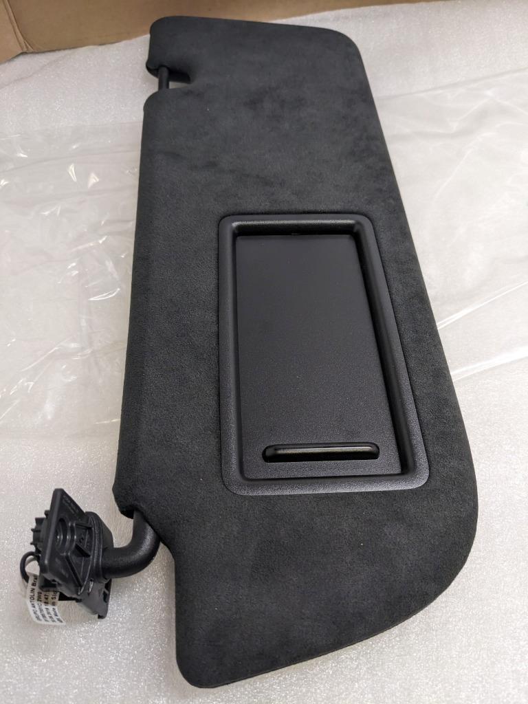 PORSCHE 9Y3857551C2W0 LEFT SUN VISOR BLACK FOR 20-23 CAYENNE COUPE NEW PGB2