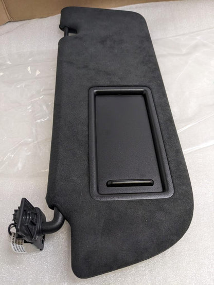 PORSCHE 9Y3857551C2W0 LEFT SUN VISOR BLACK FOR 20-23 CAYENNE COUPE NEW PGB2