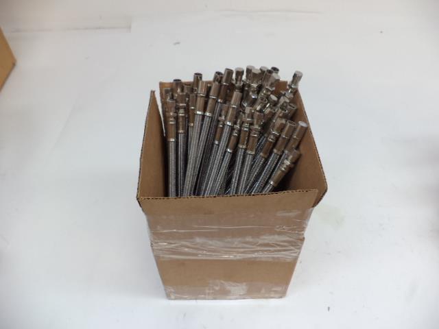 NEW STEEL DUAL WHEEL VALVE STEM EXTENDER EXTENSION 10in 48 COUNT