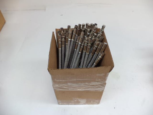 NEW STEEL DUAL WHEEL VALVE STEM EXTENDER EXTENSION 10in 48 COUNT