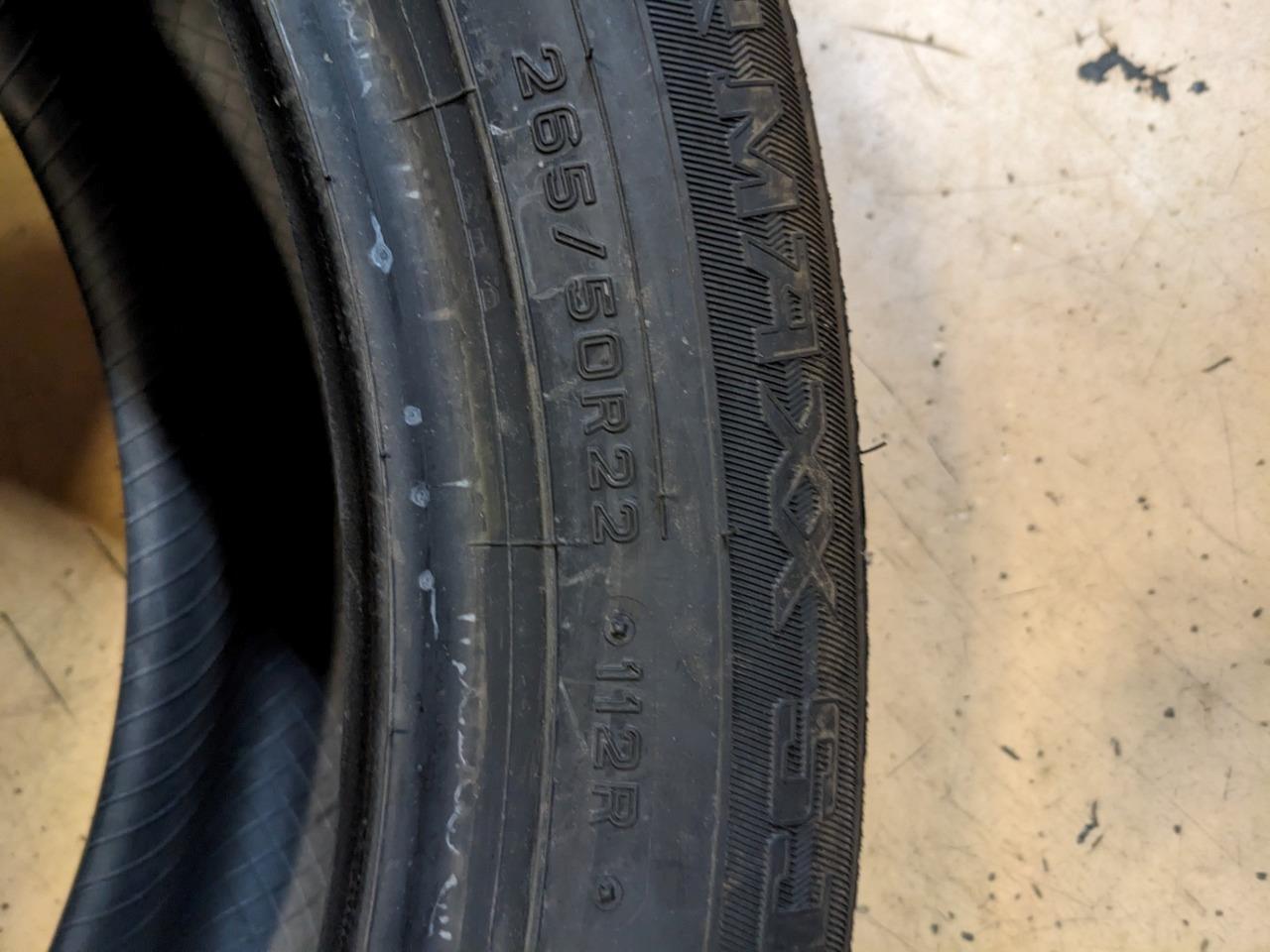 DUNLOP WINTERMAXX SJ8 P 265 50 22 112R XL TIRE 290124142 CQ1