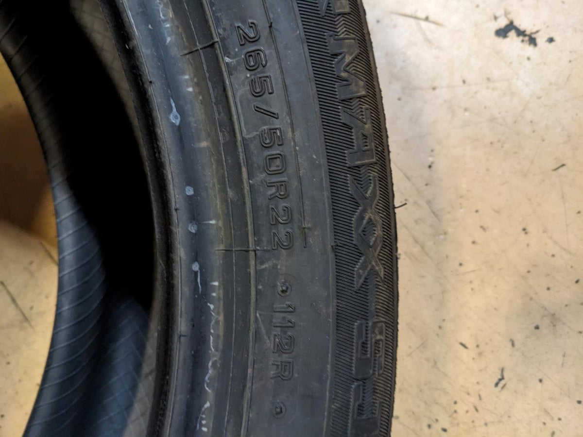 DUNLOP WINTERMAXX SJ8 P 265 50 22 112R XL TIRE 290124142 CQ1