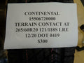 1 NEW CONTINENTAL TERRAINCONTACT AT 265 60 20 ALL TERRAIN LRE TIRE 15506720000