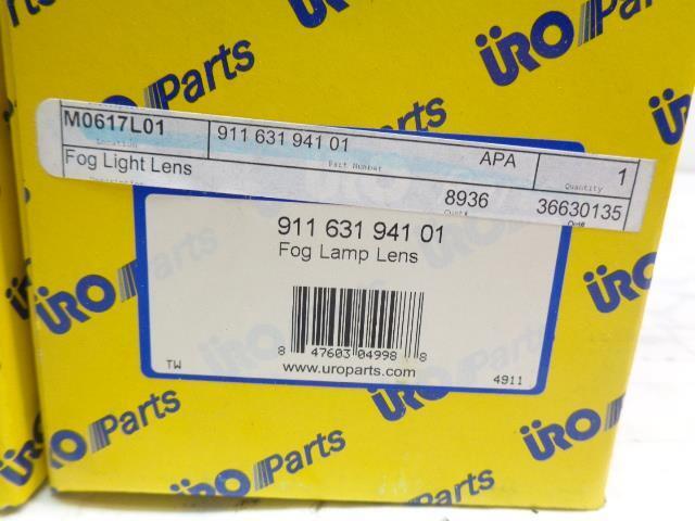 PORSCHE 911631941 AND 91163194201 FOG LAMP LENS FOR G BODY PORSCHE 911 USED R20t