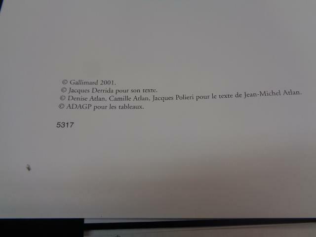 Atlan: Grand format (French) Hardcover by Jacques Derrida- October 18, 2001 SR