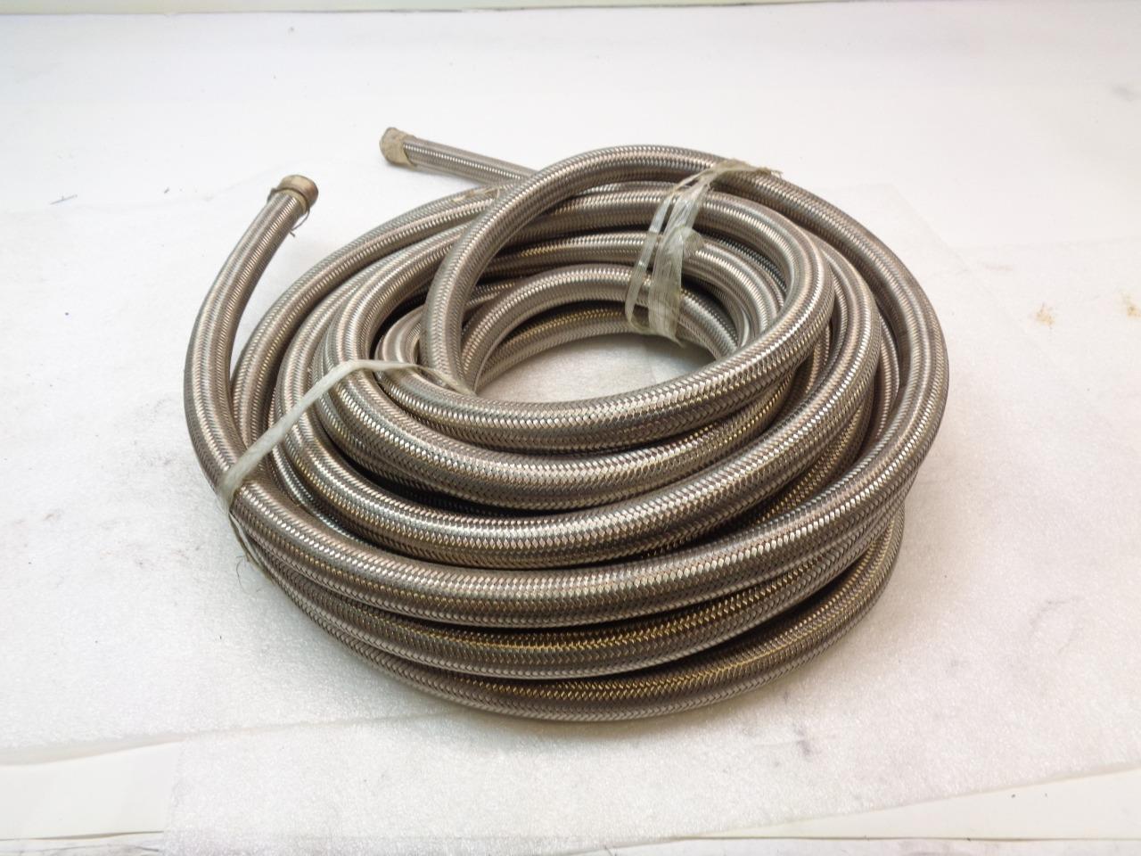 NEW UNBRANDED BRAIDED HOSE 1" (O.D) 57 FEET LONG R3