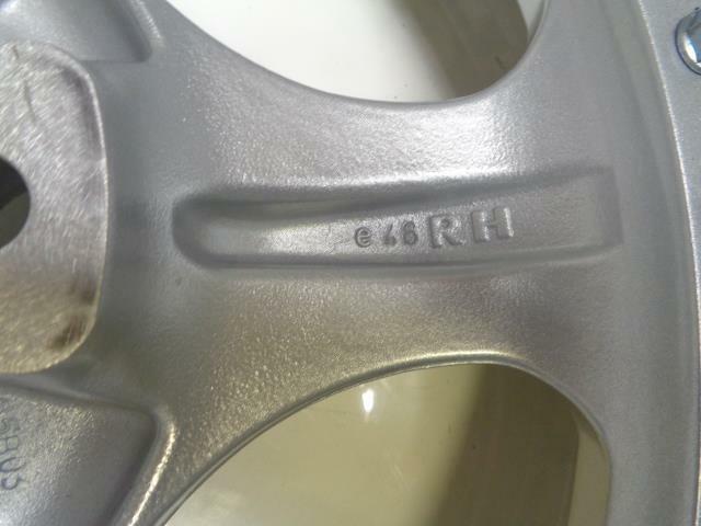 RH 3.6 Turbo Front 18X8.5 5X130 ET47 3PC SILVER WHEEL PORSCHE STYLE WHEEL NEW