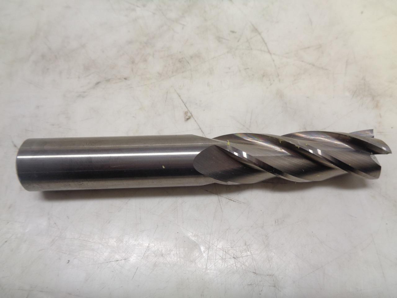 NEW BASSETT 51266 CARBIDE END MILL 3/4"x2-14" 4 FLUTE R22T6BC