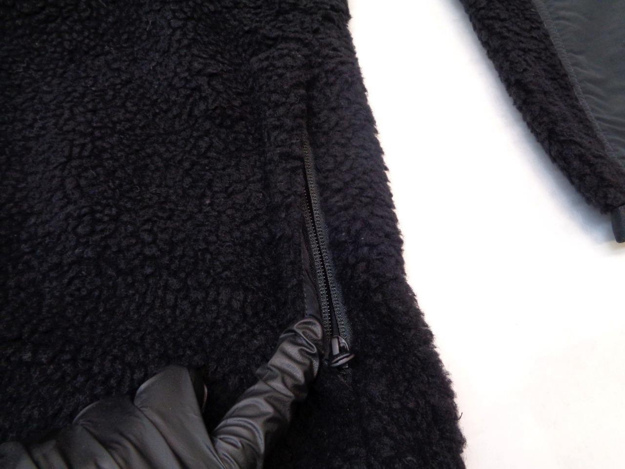 CANADA GOOSE MEN'S SIZE S BLACK KELOWNA KIND FLEECE JACKET 7017M1 SR