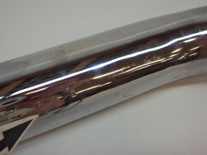 2 NEW CHROME 2" DRAG PIPE EXHAUSTS FOR HARLEY FXST 84-99 AND FX 84-85 R16