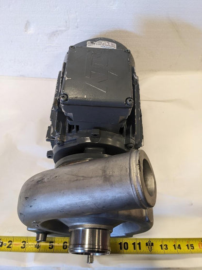 ATB MOTORS GEAR MOTOR 3 PHASE 2/4 POLE 460/266V .33/.57A AC 3 PH-MTR BSRG4