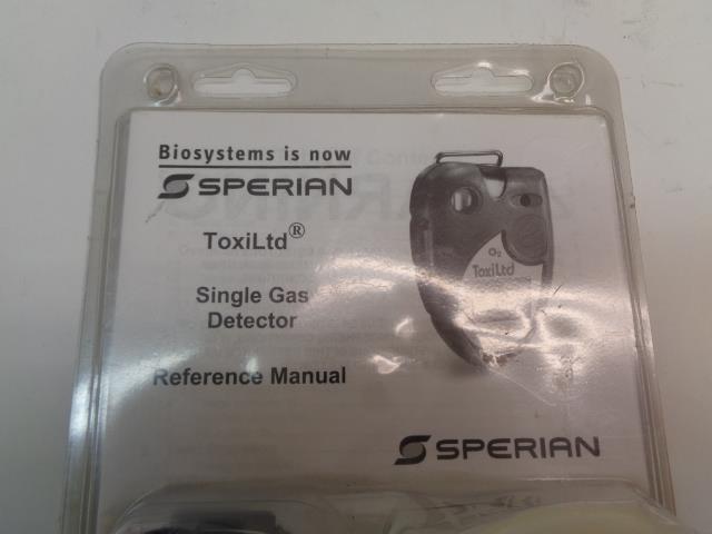 SPERIAN TOXILTD SINGLE GAS DETECTOR H2S 13-266 R4TB