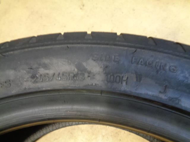 4 GOODYEAR EAGLE SPORT A/S P 245 45 18 100H XL TIRES 109093382 CQ2