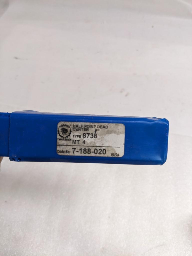 BISON 8730-4 HALF POINT DEAD CENTER SOLID MT4 TAPER MORSE 7-188-020 NEW R22T5