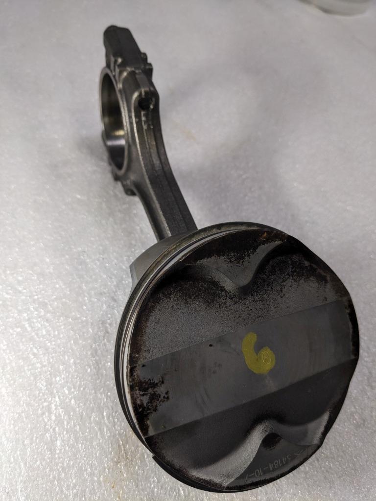 PORSCHE 987 BOXSTER PISTON & CONNECTING ROD #6 9961031028R USED 996B.G.L.