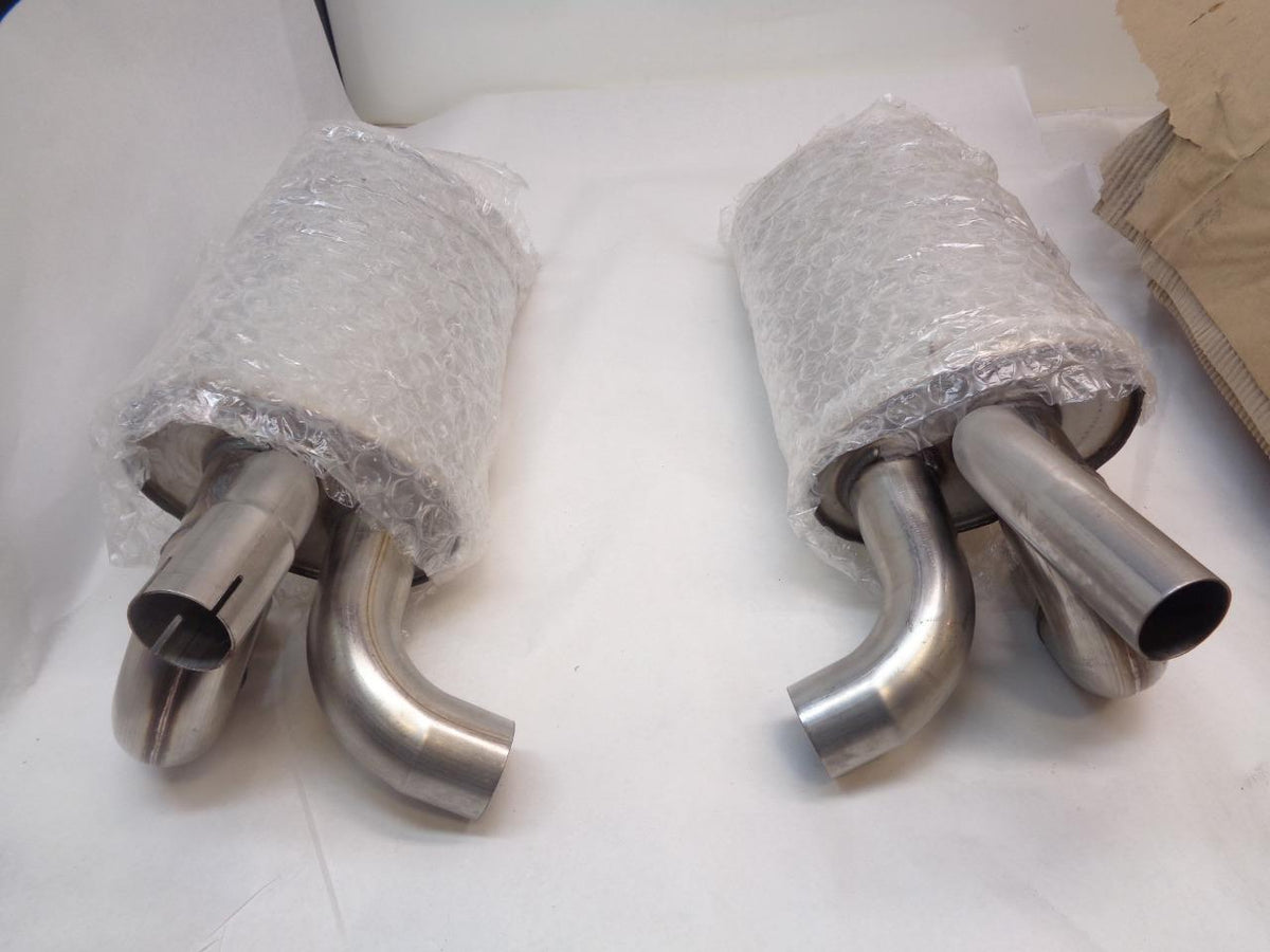 MILLTEK 2005-12 PORSCHE 3.4 GEN2 CAYMAN BOXSTER RESONATED CAT-BACK EXHAUST