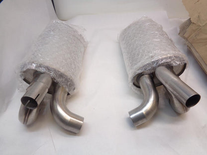 MILLTEK 2005-12 PORSCHE 3.4 GEN2 CAYMAN BOXSTER RESONATED CAT-BACK EXHAUST