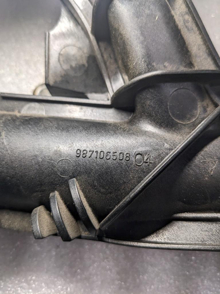PORSCHE CAYMAN/BOXSTER COOLANT HOUSING 98710650804 USED 996B.GL
