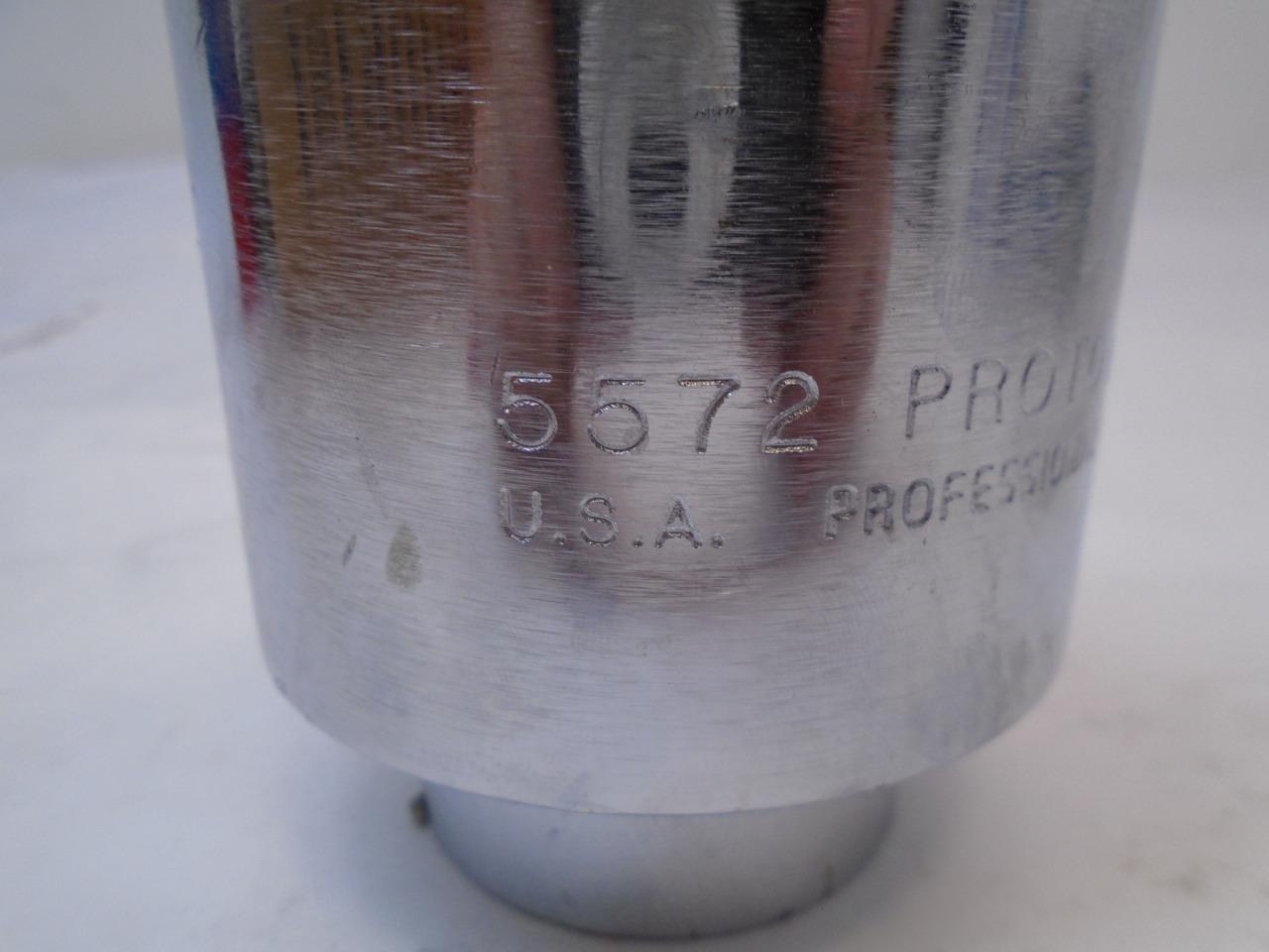 NEW STANLEY PROTO 3/4 IN. DR. SOCKET 2-1/4 IN. 12 PT. 5572 R22