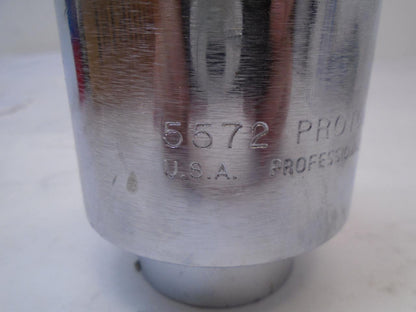 NEW STANLEY PROTO 3/4 IN. DR. SOCKET 2-1/4 IN. 12 PT. 5572 R22
