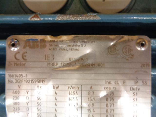 NEW ABB 3-PHASE SQUIRREL CAGE MOTOR M3BP 112MG 4 (DAMAGED) BSRG4