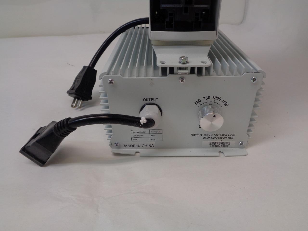 NEW HYDRO CRUNCH PROSERIES 1000W DOUBLE ENDED 120-240V OPENGROWLIGHT D940012603