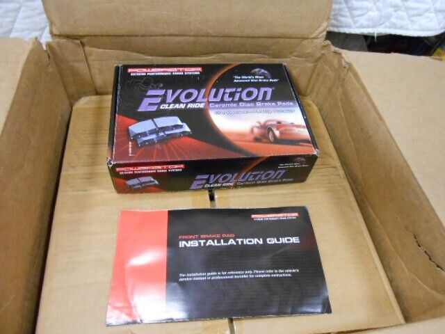 POWERSTOP 16-1363 CERAMIC BRAKE PADS & AR8654XL FRONT ROTORS FOR CHEVY R5