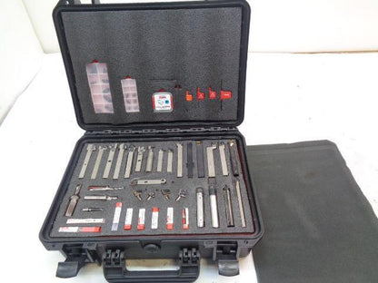 TUNGALOY J-SERIES SWISS TOOL KIT FOR TURNING AND GROOVING NEW R35