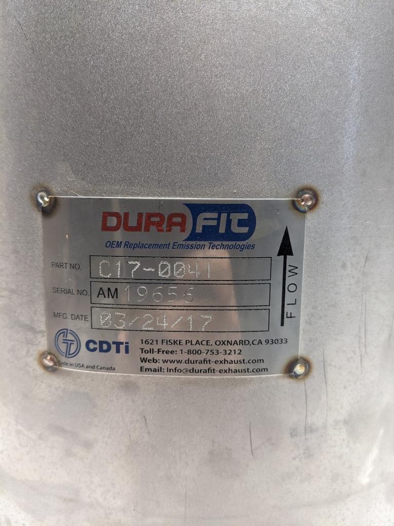 DURAFIT C17-0041 DPF FOR NAVISTAR MAXXFORCE 7/DT NEW B3B2