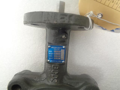 MILWAUKEE CL223E BUTTERFLY VALVE 3" 200 PSI NEW R11